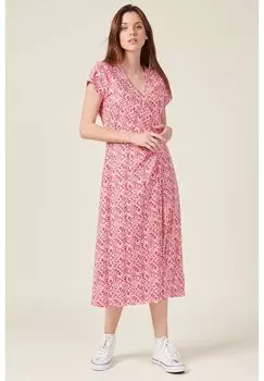 Летнее платье BONOBO Jeans, малиново-розовый