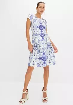 Летнее платье bonprix, бежевое