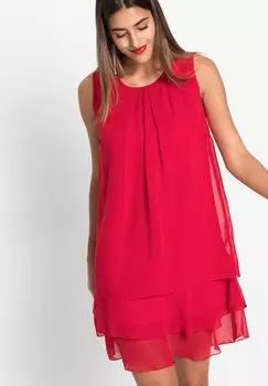 Летнее платье bonprix, красный