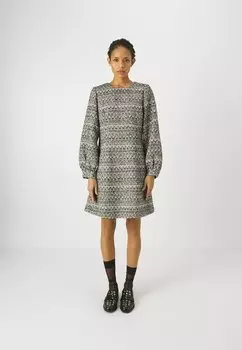 Летнее платье Bruuns Bazaar, темно-синий