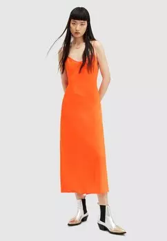 Летнее платье BRYONY AllSaints, апельсин