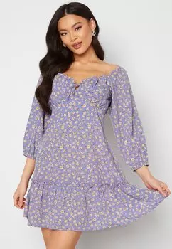 Летнее платье Bubbleroom, сиреневый