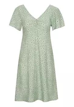 Летнее платье Byibano b.young, микс светло-зеленых цветов