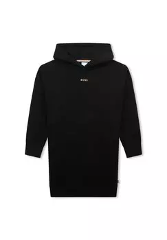 Летнее платье Capuche BOSS Kidswear, черный