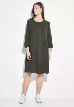 Летнее платье Cecil из 100% хлопка, хаки
