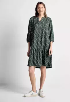 Летнее платье Cecil из вискозы, хаки