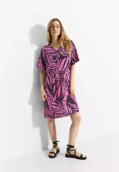 Летнее платье Cecil из вискозы, красный