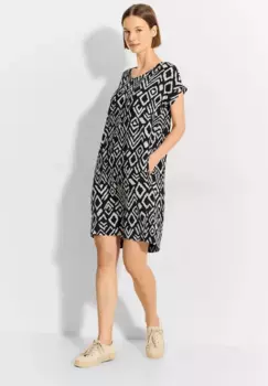 Летнее платье Cecil с карманами, черный