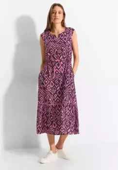 Летнее платье Cecil с карманами, красный