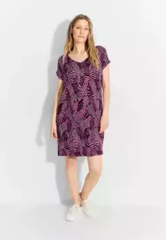 Летнее платье Cecil с карманами, красный