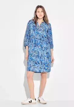 Летнее платье Cecil с узором пейсли, белый