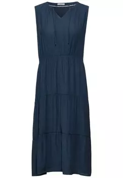 Летнее платье CECIL Summer Dress, морской синий