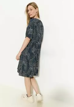 Летнее платье Cecil, темно-синий