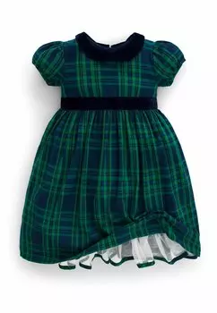 Летнее платье Check JoJo Maman Bb, цвет navy