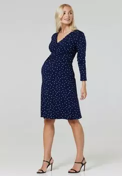 Летнее платье Chelsea Clark, темно-синий меланж