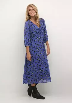 Летнее платье Chris Kaffe, цвет clamtis blue flower print