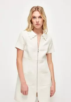 Летнее платье Collar With Zipper adL, цвет light beige