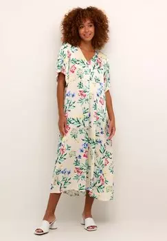 Летнее платье CUJULIE Culture, бежевый