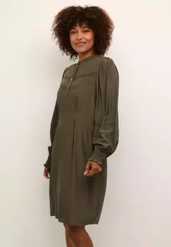 Летнее платье Culture, оливковый