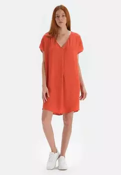 Летнее платье DAGI, темно-оранжевый