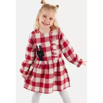 Летнее платье Denokids «Cute Bunny» с аппликацией в виде кролика, цвет Multicolor