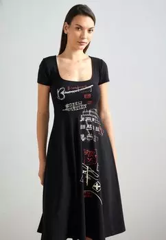 Летнее платье Desigual, черный