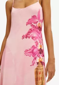 Летнее платье Desigual, розовое