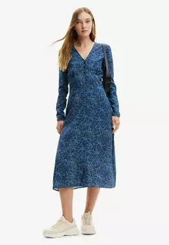 Летнее платье Desigual, синий