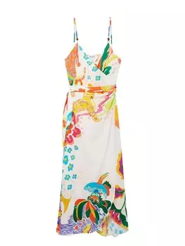 Летнее платье Desigual Summer Dress, кремовый