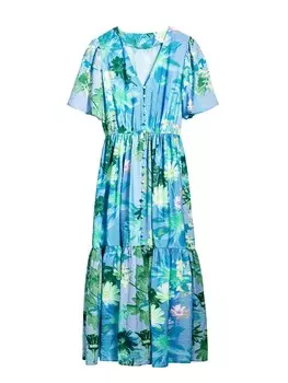 Летнее платье Desigual, зеленый