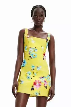 Летнее платье Desigual, желтый