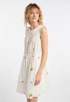 Летнее платье DreiMaster, молочный