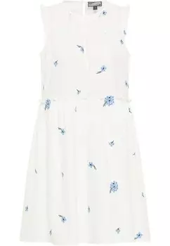 Летнее платье Dreimaster, шерсть белая