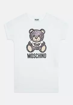 Летнее платье Dress MOSCHINO, цвет bianco ottico