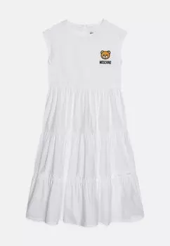 Летнее платье Dress MOSCHINO, цвет bianco ottico