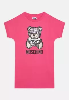 Летнее платье Dress MOSCHINO, цвет fuxia