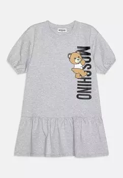 Летнее платье Dress MOSCHINO, цвет grigio chiaro melang