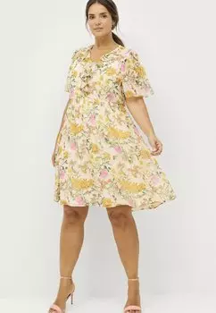 Летнее платье Ellos, бежевый