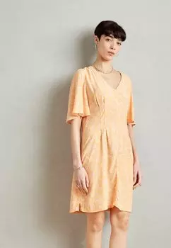 Летнее платье Esprit, оранжевый