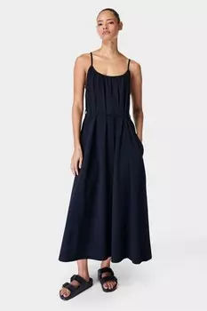 Летнее платье Explorer с бретелями Sweaty Betty, черный