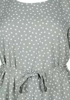 Летнее платье FLASH – KURZRMELIGES MIT GRTEL Zizzi, светло-зеленый