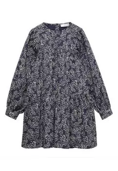 Летнее платье Flopi Mango, цвет dark navy