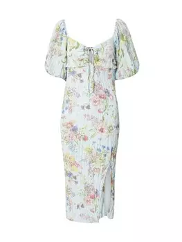 Летнее платье Gina Tricot Summer Dress, светло-синий