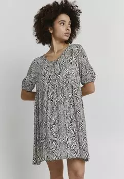 Летнее платье ICHI, бежевый