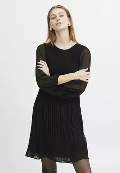 Летнее платье ICHI, черный