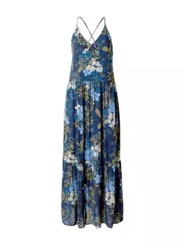 Летнее платье Ikks, темно-синий/голубой