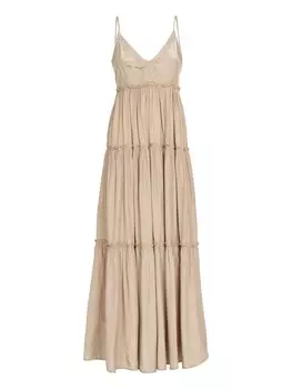 Летнее платье Influencer Summer Dress Tiered, бежевый
