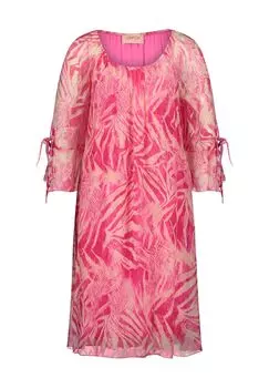 Летнее платье из шелка, рукава 3/4, для женщин CARTOON, цвет Cream Pink