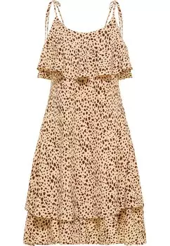 Летнее платье Izia, бежевый