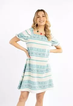 Летнее платье IZIA, бирюзовый